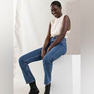 & Other Stories Favorite Cut Jeans, mid blue size 28